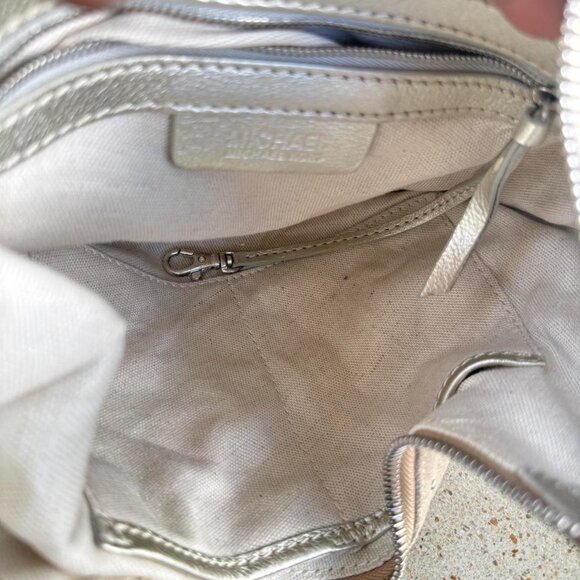 2000s suede studded shoulder bag - Picture 6 of 8